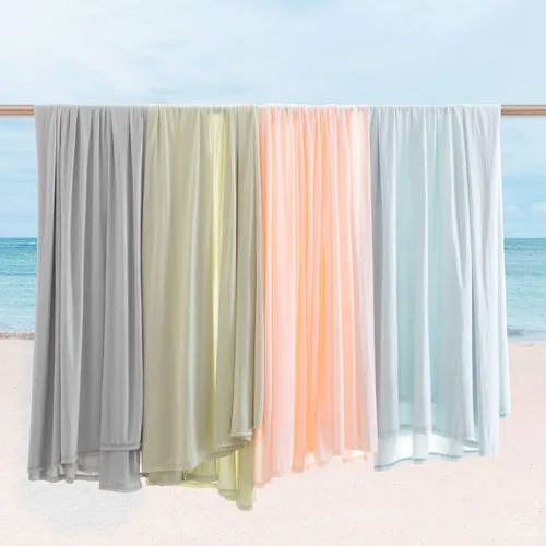 Vista 12 de LLanCL Mantas refrescantes para personas que duermen con calor – Manta de cama extremadamente fina para verano, mantas frías ligeras, sábana fresca