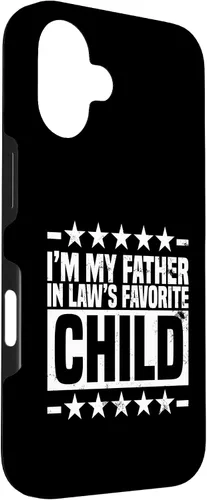 Vista 3 de My Father in Laws Favorite Child, Funny Parent Joke Humor Case for iPhone 16