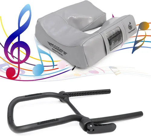 Vista 10 de Master Massage Universal MusicMaster - Juego de cojines redondos de media luna y mesa de masaje ajustable, juego de mesa de masaje/reposacabezas