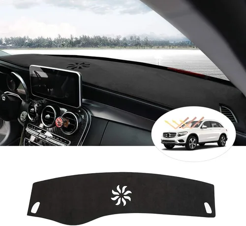 Vista 16 de Cartist Ajuste personalizado para alfombrilla de salpicadero Toyota RAV4 2013-2018 Accesorios Funda de salpicadero de ante antideslizante Protector
