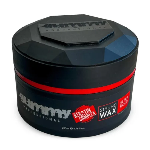 Vista 14 de Gummy Professional Bright Max Hold - Cera para peinar el cabello con complejo de queratina, acabado de alto brillo de fijación extra para espalda