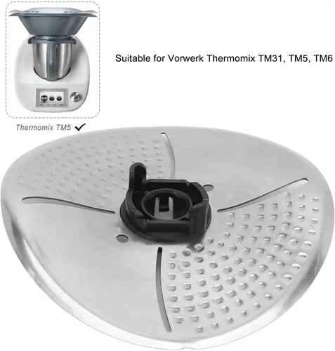 Vista 6 de Cubierta de la cuchilla de la máquina de cocina, cortador de acero inoxidable conveniente para TM5 TM6 TM31