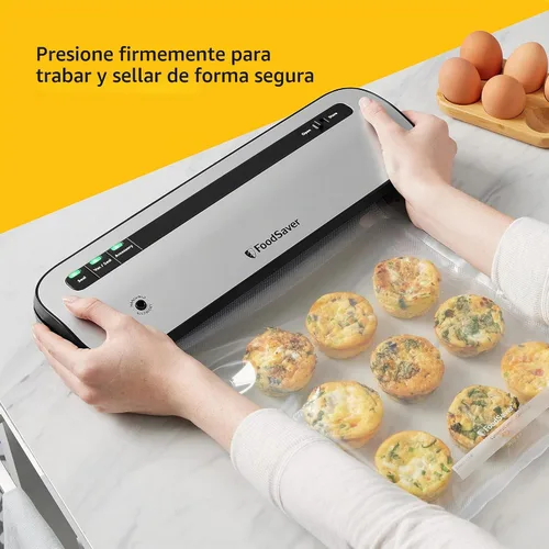 Vista 4 de [Usado] FoodSaver - Sellador al vacío que ahorra espacio con bolsas y rollo