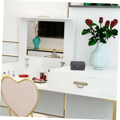 Vista 8 de Caja de almacenamiento de joyería Organizador Joyero Para Mujer Organizador de joyas Estilo Europeo Miss