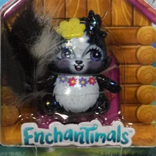 Vista 4 de Enchantimals Wonderwood Skunk Caper GLH33 ~ Sage Skunk Doll's Bestie