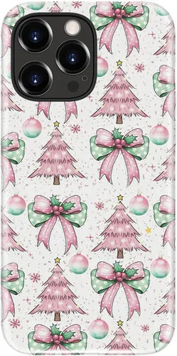 Vista 36 de LUMARKE Funda para iPhone 14/iPhone 13, lindo Y2K floral, carga inalámbrica Mosaico Tortuga Shell