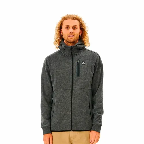 Vista 2 de Chaqueta Rip Curl Anti Series Departed Zip Thr Gris oscuro