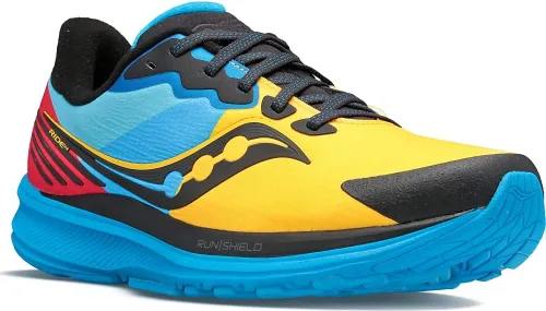 Vista 5 de Saucony Tenis de correr Ride 14 para mujer, Cobre medianoche