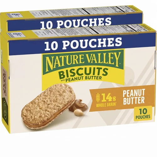 Vista 9 de Nature Valley Sándwiches de Galletas, Mantequilla de Almendra, 5 unidades, 6.75 onzas