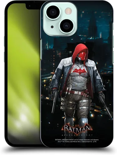 Vista 8 de Head Case Designs Carcasa rígida con licencia oficial de Batman Arkham Knight Arkham Knight Personajes de Arkham Compatible con Apple iPhone 13 Mini