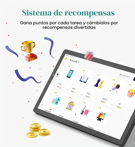 Vista 5 de Cozyla Mate Calendario Digital+ 2: Calendario de pared con pantalla táctil de 24 pulgadas, tabla de tareas personalizable, panel inteligente