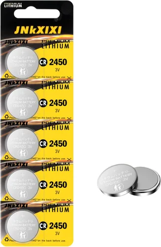 Vista 3 de Paquete de 50 baterías CR2450 de iones de litio de 600 mAh CR 2450 3V