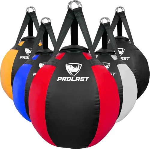 Vista 11 de Wrecking Ball Heavy Punching Bag for Adults, Hook and Uppercut, Body Snatcher, Boxing, MMA, Muay Thai, 65 lbs