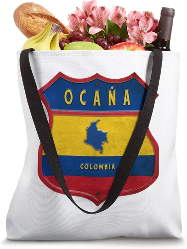 Vista 4 de Ocaña Colombia coat of arms flags city gift Tote Bag