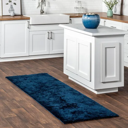Vista 25 de nuLOOM Alfombra de Área Cuadrada de 6 pies Cozy Plush SuperiorWash, Lavable a Máquina, Antideslizante, Alfombra Shag Suave y Esponjosa para Sala