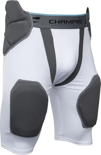 Vista 7 de Champro Adult Tri-Flex 5-Pad Integrated Girdle