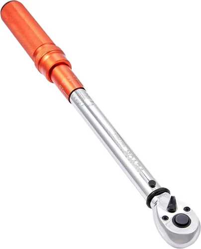 Vista 9 de VEVOR Llave dinamométrica de 1/2 pulgada con clic, escalas de doble rango mecánicas 10-150 pies.libras/14-204 Nm, de doble dirección ajustable