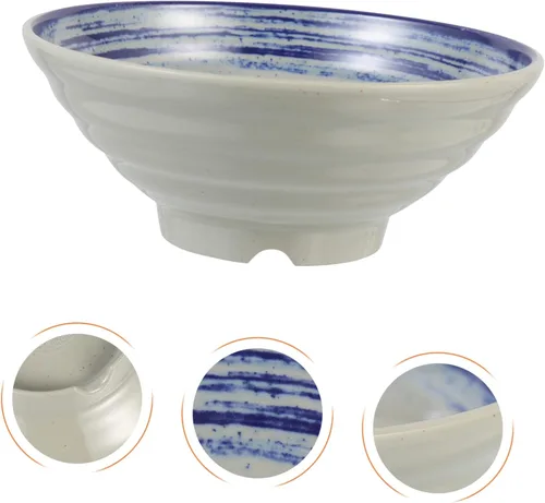 Vista 7 de KICHOUSE Melamina Ramen Bowl Arroz China