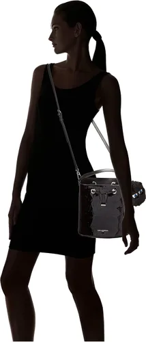 Vista 6 de Karl Lagerfeld Paris Bandolera Maybelle para cámara, Black Maybelle, talla única