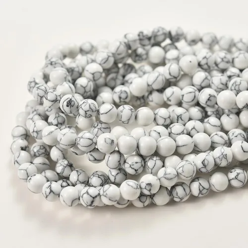 Vista 37 de 6mm Cuentas Redondas de Granate para Hacer Joyería DIY, Poder Curativo de Cristal, Piedras Preciosas Sueltas para Hacer Pulseras y Collares, Hilo