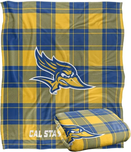 Vista 55 de LOGOVISION St John's University Campus Plaid Spirit Silky Touch Manta súper suave 36 x 58 pulgadas