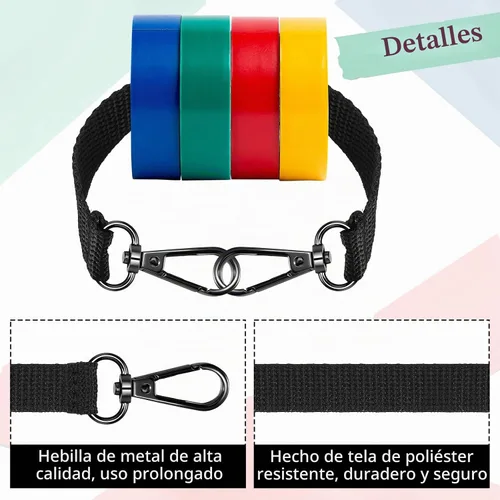 Vista 3 de Soporte de cinta métrica para cinta métrica, 4 uds