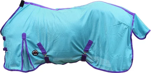 Vista 17 de Challenger Caballo Malla Verano Mosca Hoja Primavera Flujo de Aire Turquesa 7301