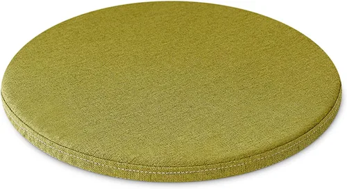 Vista 11 de Cojín desmontable, cojín redondo de espuma viscoelástica para silla, diseño antideslizante, suave, transpirable, cómodo, adecuado para sala