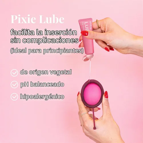 Vista 8 de Kit de discos menstruales Pixie para el cuidado femenino - Los discos Pixie están diseñados para quitarse como los tampones - 100% de silicona
