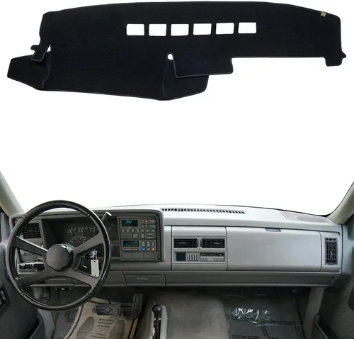 Vista 28 de Cubierta de tablero Tapete de salpicadero Compatible con Chevy Cruze 2015-2011 (para transmisión en la izquierda), Alfombra de salpicadero de coche