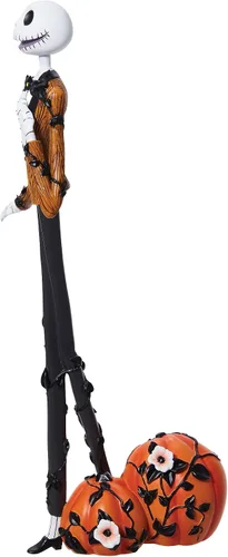 Vista 4 de Enesco Disney Showcase The Nightmare Before Christmas Jack Skellington - Figura botánica, 8.66 pulgadas, multicolor