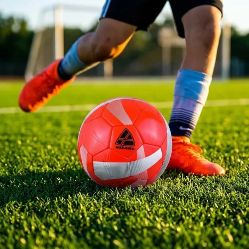 Vista 4 de Vizari Hydra - Balón de fútbol para niños, llamativo balón de fútbol para exteriores con gráficos únicos, carcasa de poliuretano termoplástico
