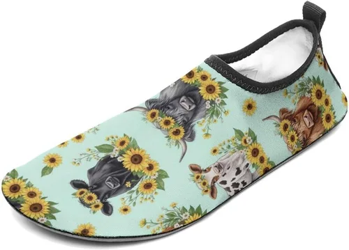 Vista 7 de Zapatos acuáticos descalzos para yoga, calcetines de secado rápido