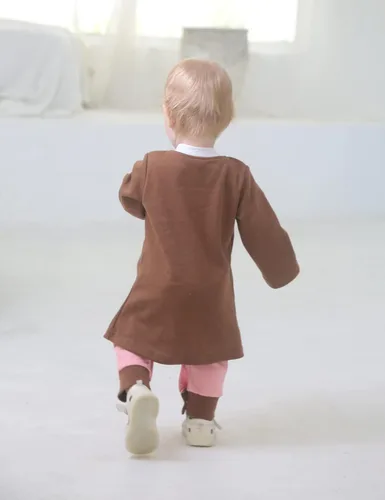 Vista 3 de Singcoco Disfraz de bebé niña recién nacida (rosa, 0-3 meses)