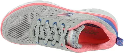 Vista 3 de Skechers Sport Fresh Charm - Tenis deportivos para mujer, LGMT gris claro multicolor, 8.5, Lgmtgris claro Multi
