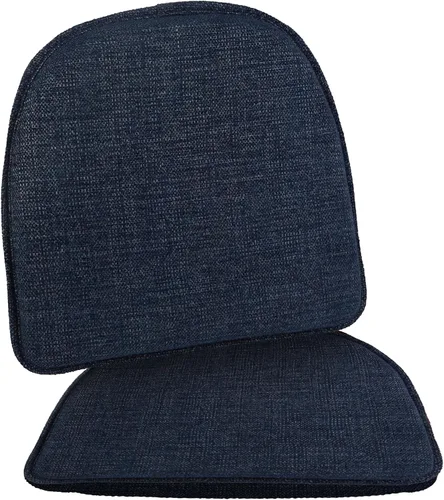 Vista 32 de Klear Vu Raindrop The Gripper - Cojines antideslizantes para silla, suaves y cómodos, almohadillas para asiento, almohadón para cocina, comedor u
