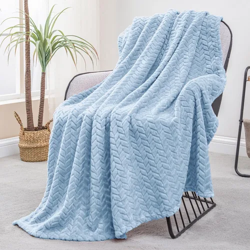 Vista 37 de Exclusivo Mezcla Manta de forro polar gris claro tamaño Queen para cama, 90 x 90 pulgadas, suave y acogedora manta decorativa 3D de franela