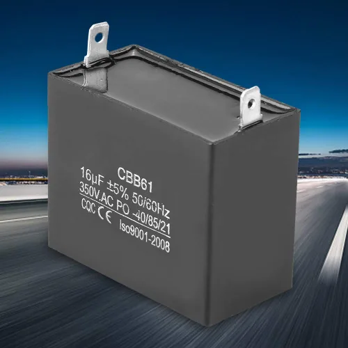 Vista 3 de Cbb61 15Uf 5% 300Vac 50 60Hz Condensador de motor de plástico negro Cbb61 Motor Corriendo Condensador de arranque Cqc 350V AC 16Uf 50 60Hz