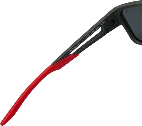 Vista 6 de Puma Flash Ride PU0327S - Lentes de sol deportivos para hombre forma rectangular marco de borde completo ciclismo correr golf pesca voleibol
