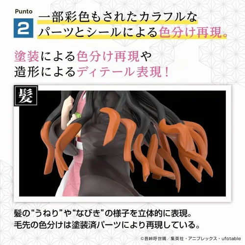 Vista 9 de Bandai Hobby - Demon Slayer: Kimetsu no Yaiba - Kamado Nezuko, kit de modelo Bandai Spirits