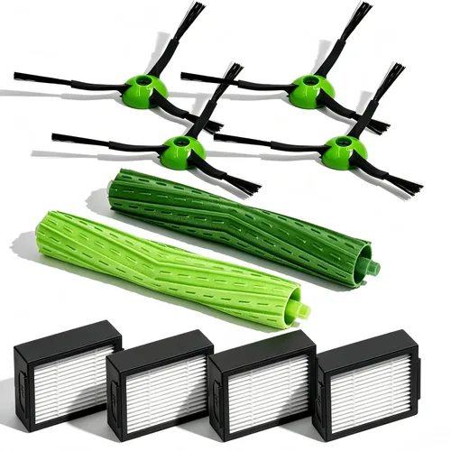 Vista 10 de Bolsas de Polvo de Repuesto para iRobot Roomba Todas las Series 104 2en1 105 106 Vac, Plus 405, 505 Combo, Essential 2 Q052, Max 705 Vac Bolsas