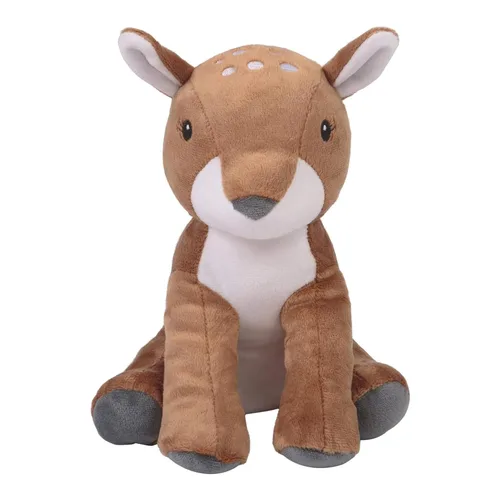 Vista 11 de Sammy & Lou Friendly Forest - Juego de ropa de cama para cuna de bebé de 4 piezas, incluye edredón, sábanas bajeras para cuna neutrales, falda