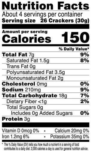 Vista 8 de Kelloggs Keebler Cheez-It Cheddar blanco, 4.50 onzas (paquete de 12)
