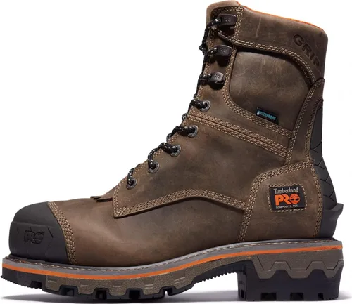 Vista 3 de Timberland PRO Boondock HD Logger - Puntera de seguridad compuesta impermeable de 8 pulgadas