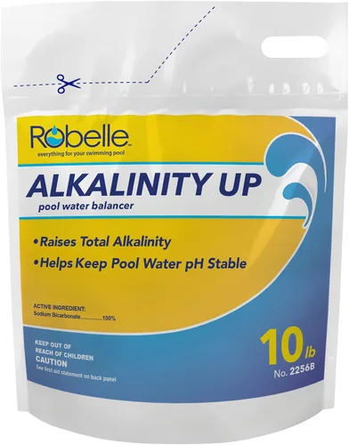 Vista 6 de Robelle Alcalinidad premium de 5 libras para piscinas, aumento de alcalinidad para piscinas, 100% bicarbonato de sodio