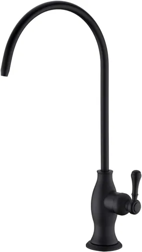 Vista 13 de Delle Rosa Grifo de agua potable de oro cepillado, grifo de filtración de agua comercial para sistema de filtro de agua debajo del fregadero, grifos
