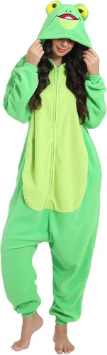Vista 22 de BGOKTA Pijama de animal de Halloween para adultos, disfraz de cosplay, ropa para el hogar, una pieza Lty1-p