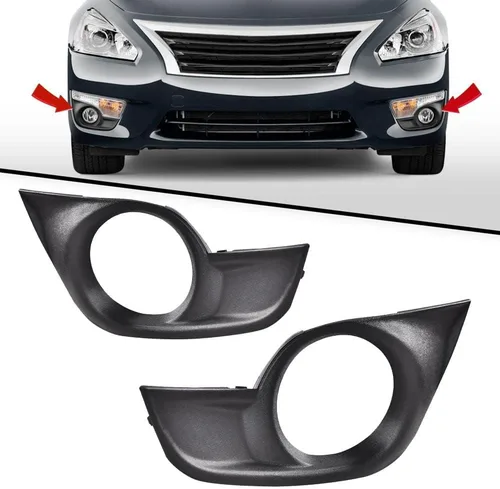 Vista 2 de G-PLUS Cubierta de Moldura del Bisel de la Luz Antiniebla del Parachoques Delantero Automático Compatible con 2013-2015 Altima S 2013-2015 Altima