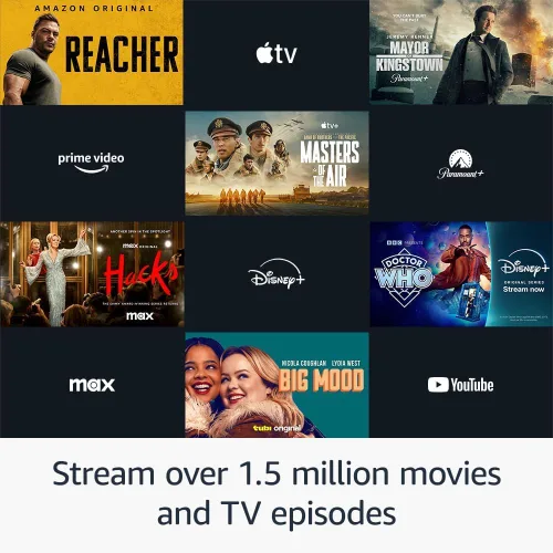 Vista 5 de Amazon Fire TV Stick 4K con control remoto por voz Alexa Pro