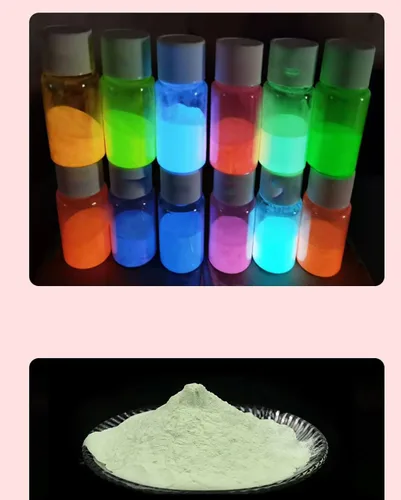 Vista 2 de 12 piezas de pigmento brillante en polvo de mica en polvo de mica de color nacarado en escamas de resina epoxi polvo luminoso para kit de limo